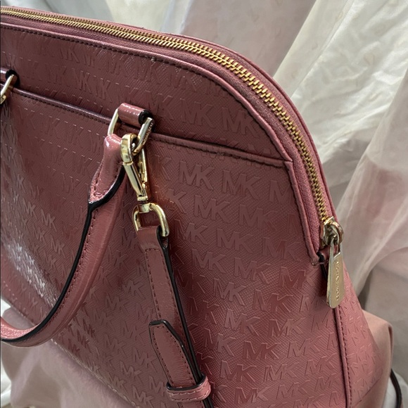 Rare Flash Sale Michael Kors Rose Satchel Bag - Picture 4 of 7